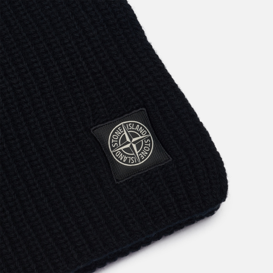 Шарф Stone Island Geelong Wool Black