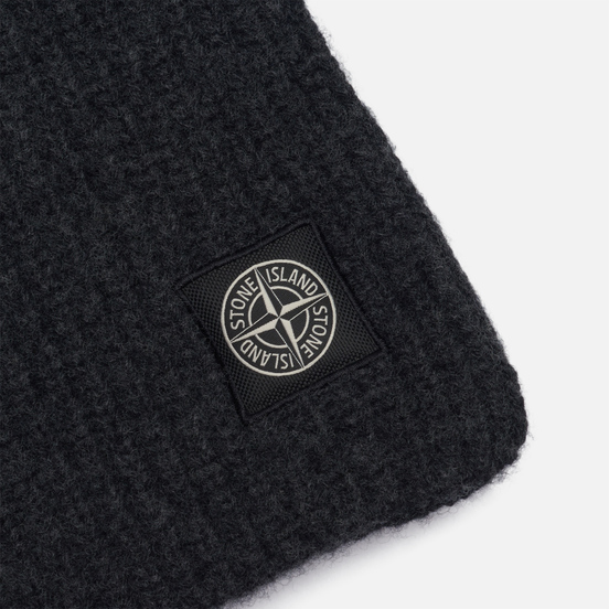 Шарф Stone Island Geelong Wool Antracite