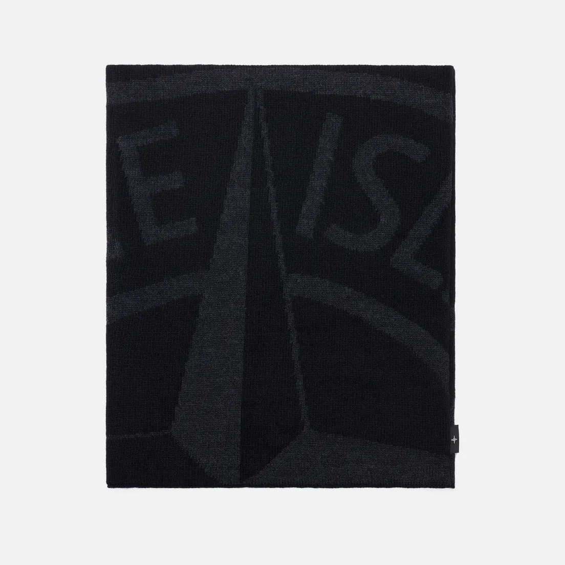 Stone Island Шарф Wool Nylon Mixed Yarns Graphics