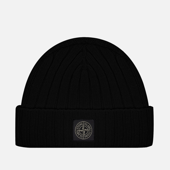 Шапка Stone Island Geelong Wool Black