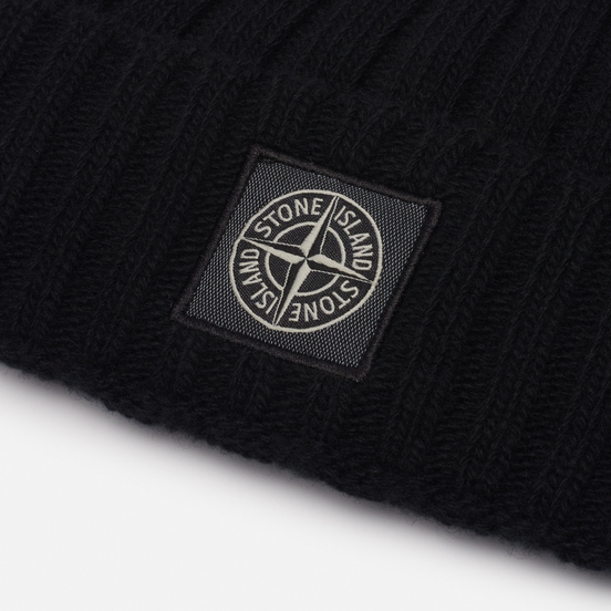Шапка Stone Island Geelong Wool Black
