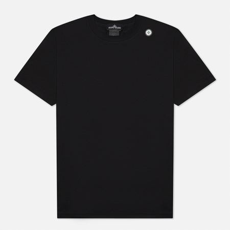 Мужская футболка Stone Island Shadow Project Mini Logo CXADO 7519, цвет чёрный, размер XXL