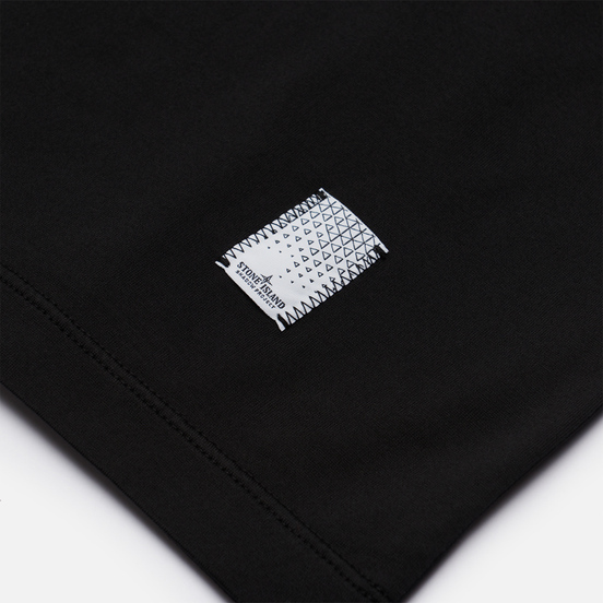 Мужская футболка Stone Island Shadow Project Mini Logo CXADO 7519 Black