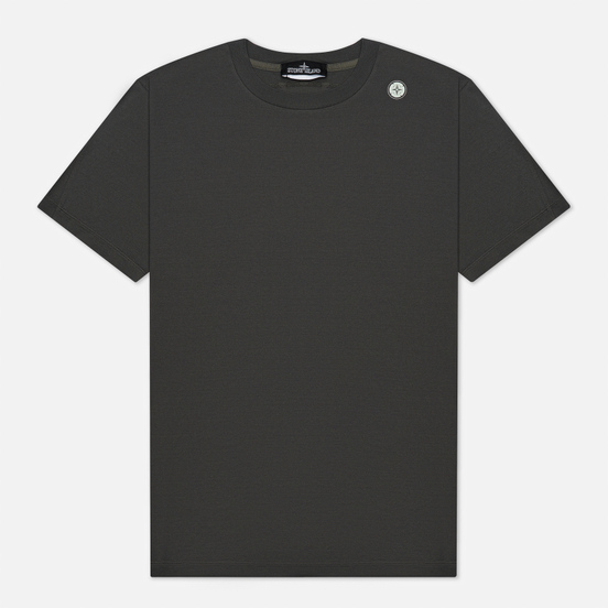 Мужская футболка Stone Island Shadow Project Mini Logo CXADO 7519 Antracite