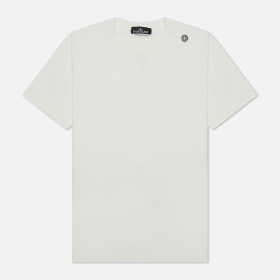 Мужская футболка Stone Island Shadow Project Mini Logo CXADO 7519 White