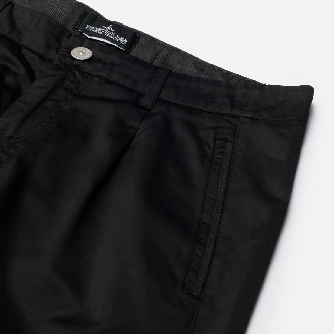 Stone Island Shadow Project Мужские брюки Cotton Satin Garment Dyed Chapter 2