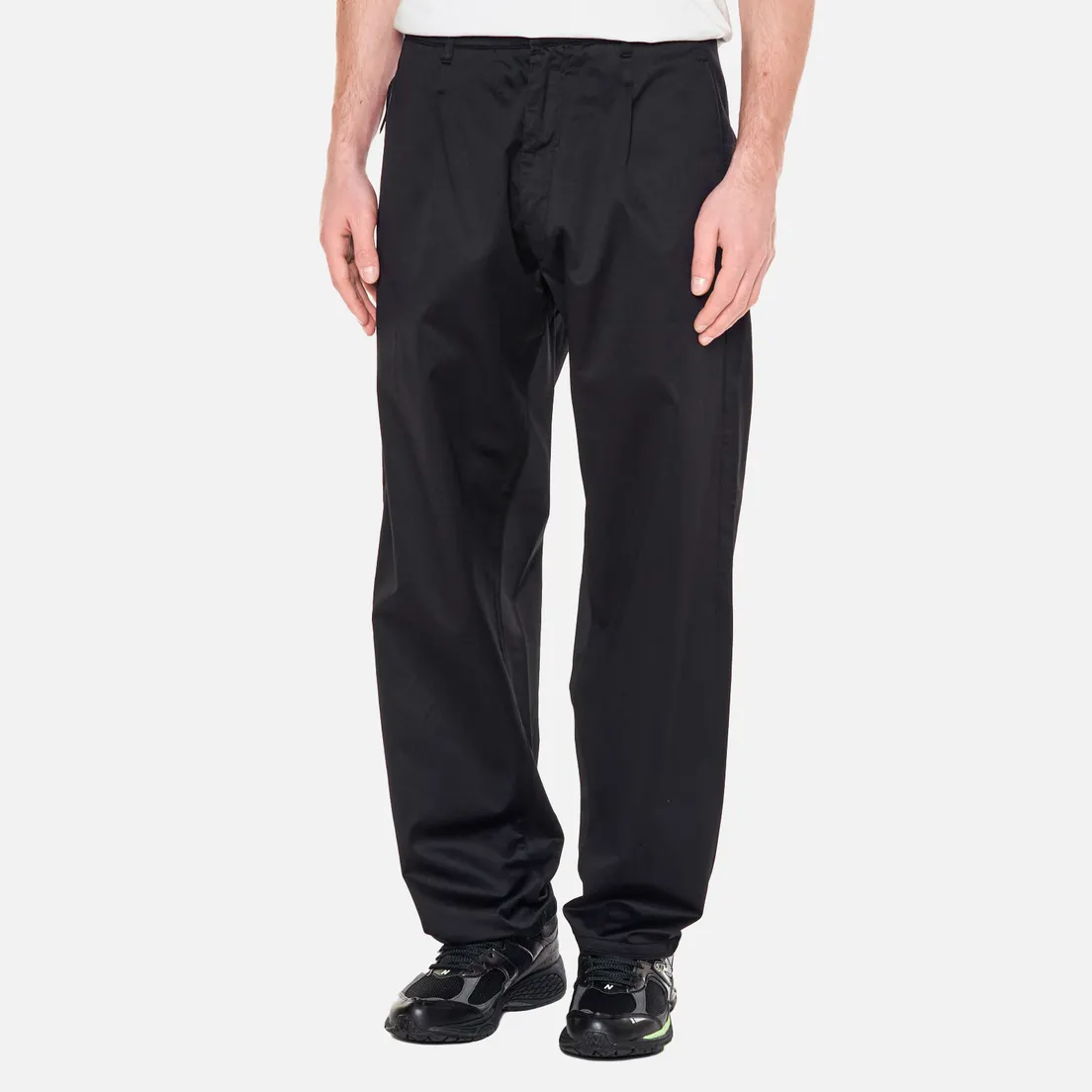 Stone Island Shadow Project Мужские брюки Cotton Satin Garment Dyed Chapter 2