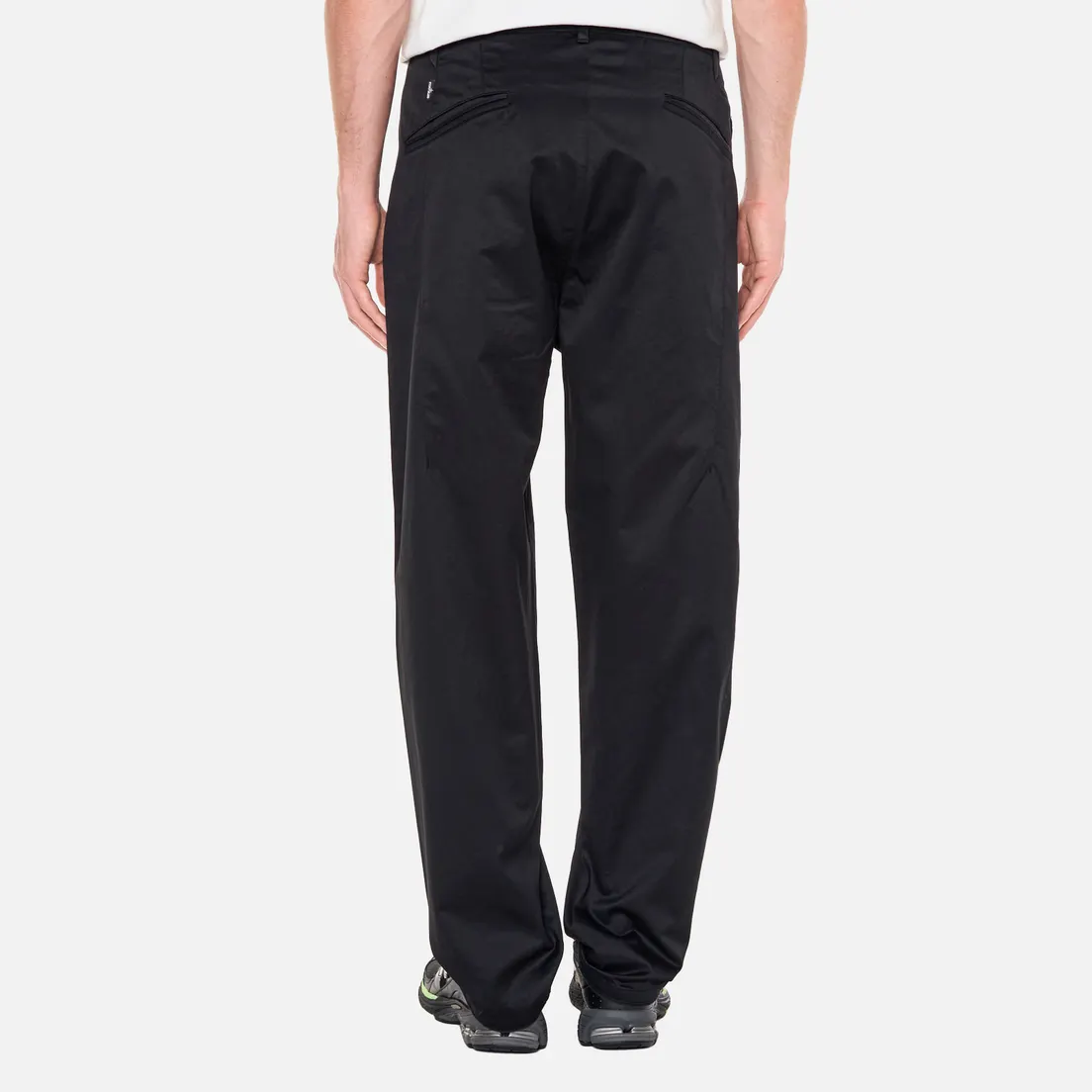 Stone Island Shadow Project Мужские брюки Cotton Satin Garment Dyed Chapter 2