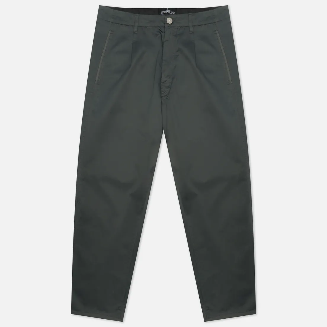 Stone Island Shadow Project Мужские брюки Cotton Satin Garment Dyed Chapter 2