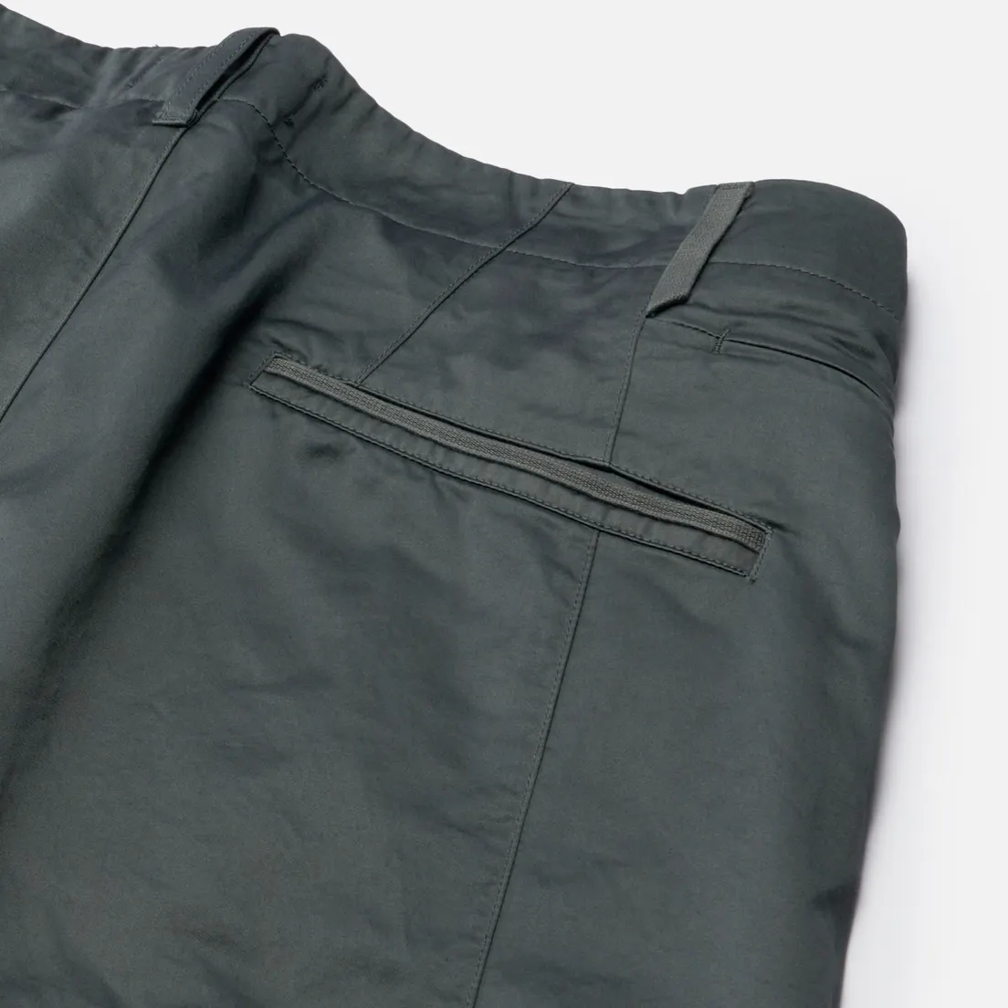 Stone Island Shadow Project Мужские брюки Cotton Satin Garment Dyed Chapter 2