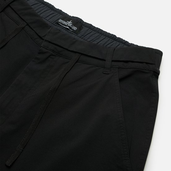 Мужские брюки Stone Island Shadow Project Bi-Stretch R-Nylon Twill Garment Dyed Black