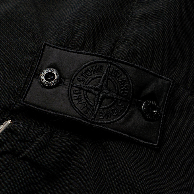 Мужская куртка бомбер Stone Island Shadow Project, цвет чёрный, размер S 751940706.V2029 Hollowcore Poly Light Garment Dyed Chapter 2 - фото 3