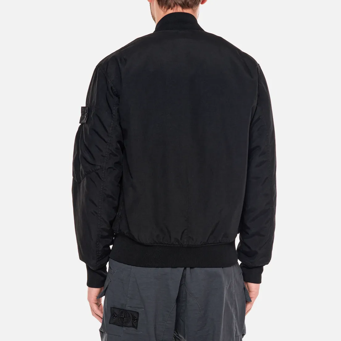 Stone Island Shadow Project Мужская куртка бомбер Hollowcore Poly Light Garment Dyed Chapter 2