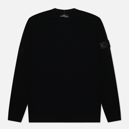 Мужской свитер Stone Island Shadow Project Classic Crew Neck Regular Fit Black
