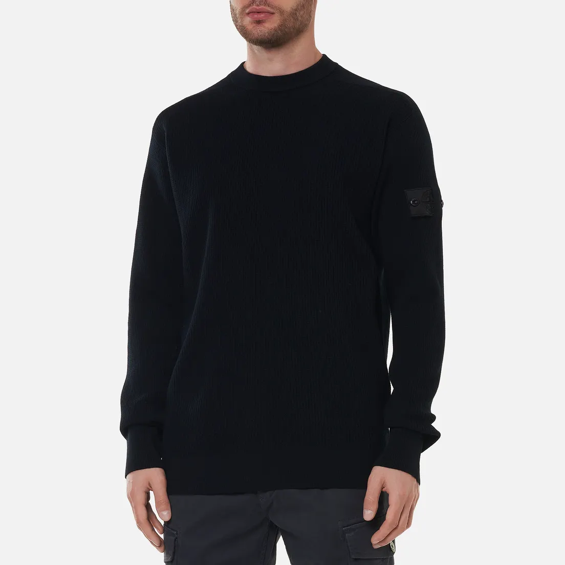 Stone Island Shadow Project Мужской свитер Classic Crew Neck Regular Fit