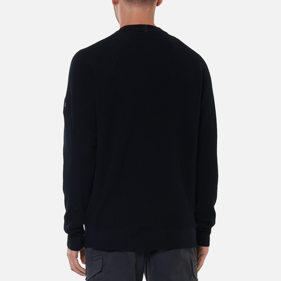 Мужской свитер Stone Island Shadow Project Classic Crew Neck Regular Fit Black
