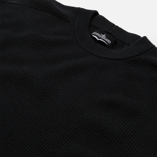 Мужской свитер Stone Island Shadow Project Classic Crew Neck Regular Fit Antracite