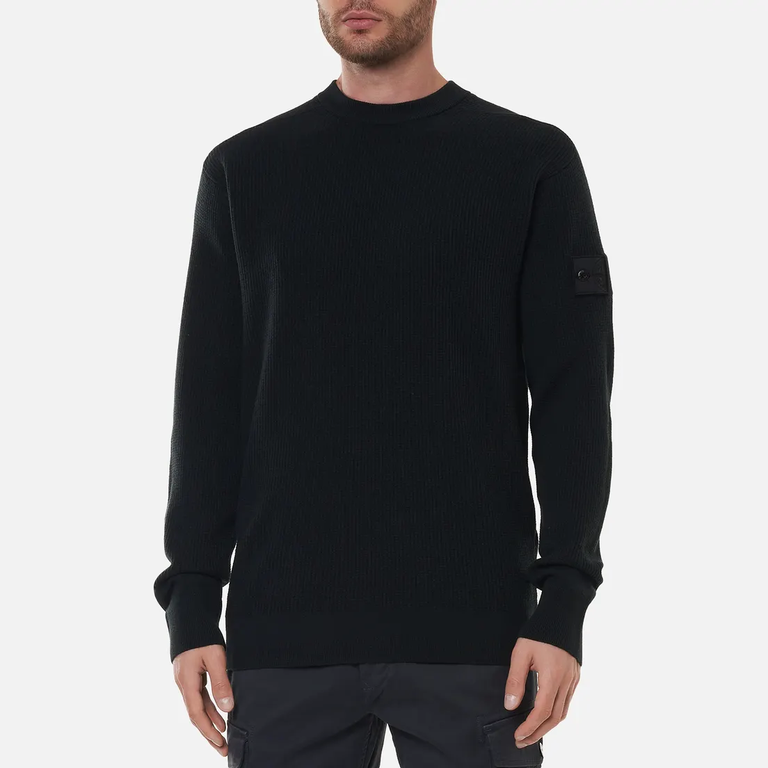 Stone Island Shadow Project Мужской свитер Classic Crew Neck Regular Fit