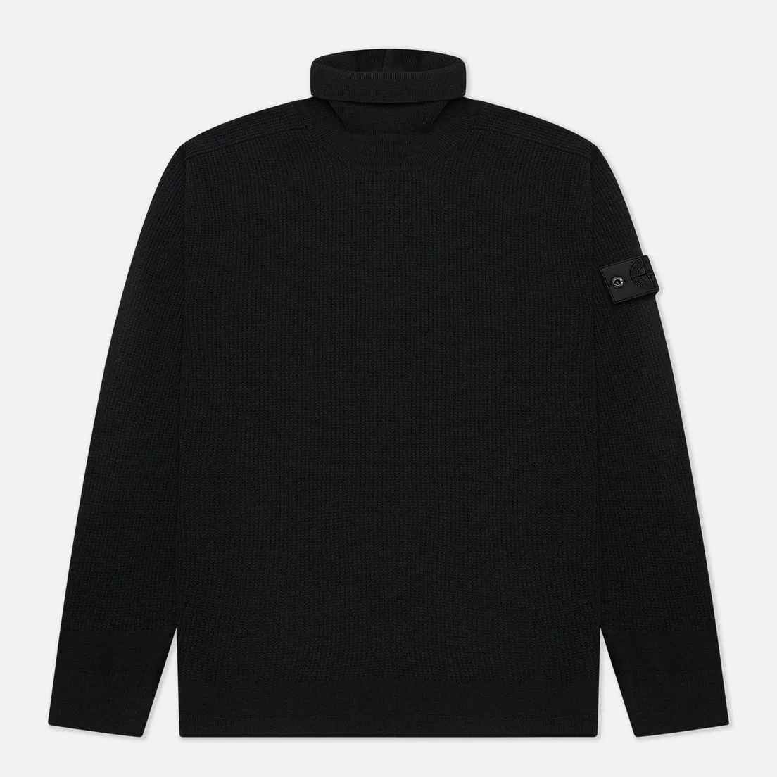 Stone Island Shadow Project Мужской свитер Classic Collar High Neck Regular Fit