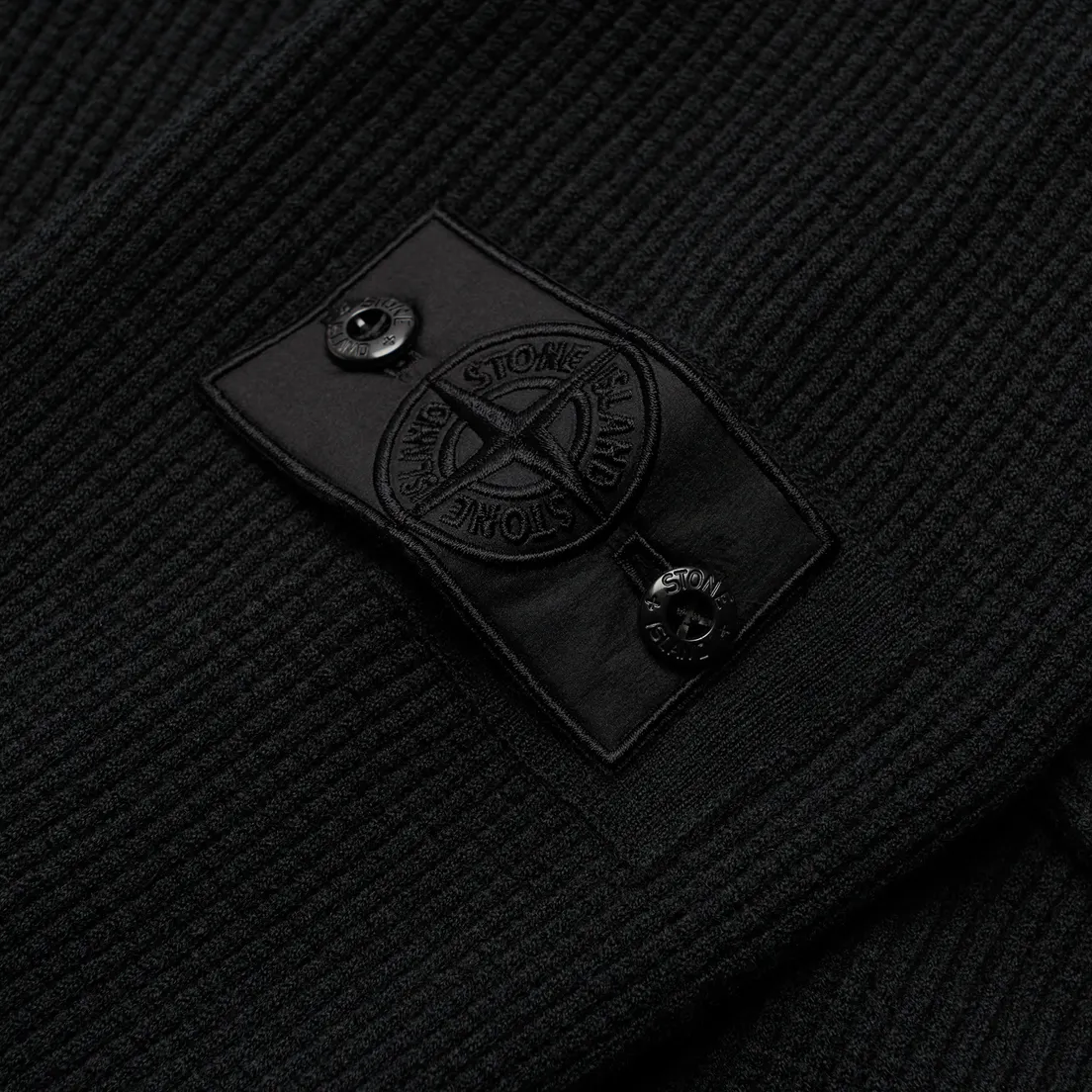 Stone Island Shadow Project Мужской свитер Classic Collar High Neck Regular Fit