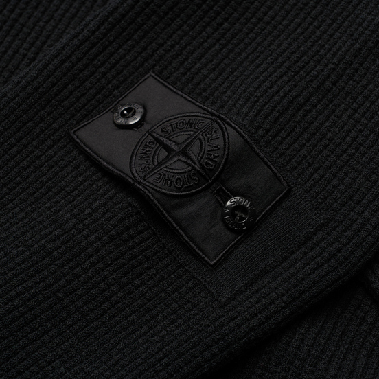 Мужской свитер Stone Island Shadow Project Classic Collar High Neck Regular Fit Antracite
