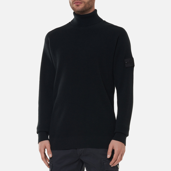 Мужской свитер Stone Island Shadow Project Classic Collar High Neck Regular Fit Antracite
