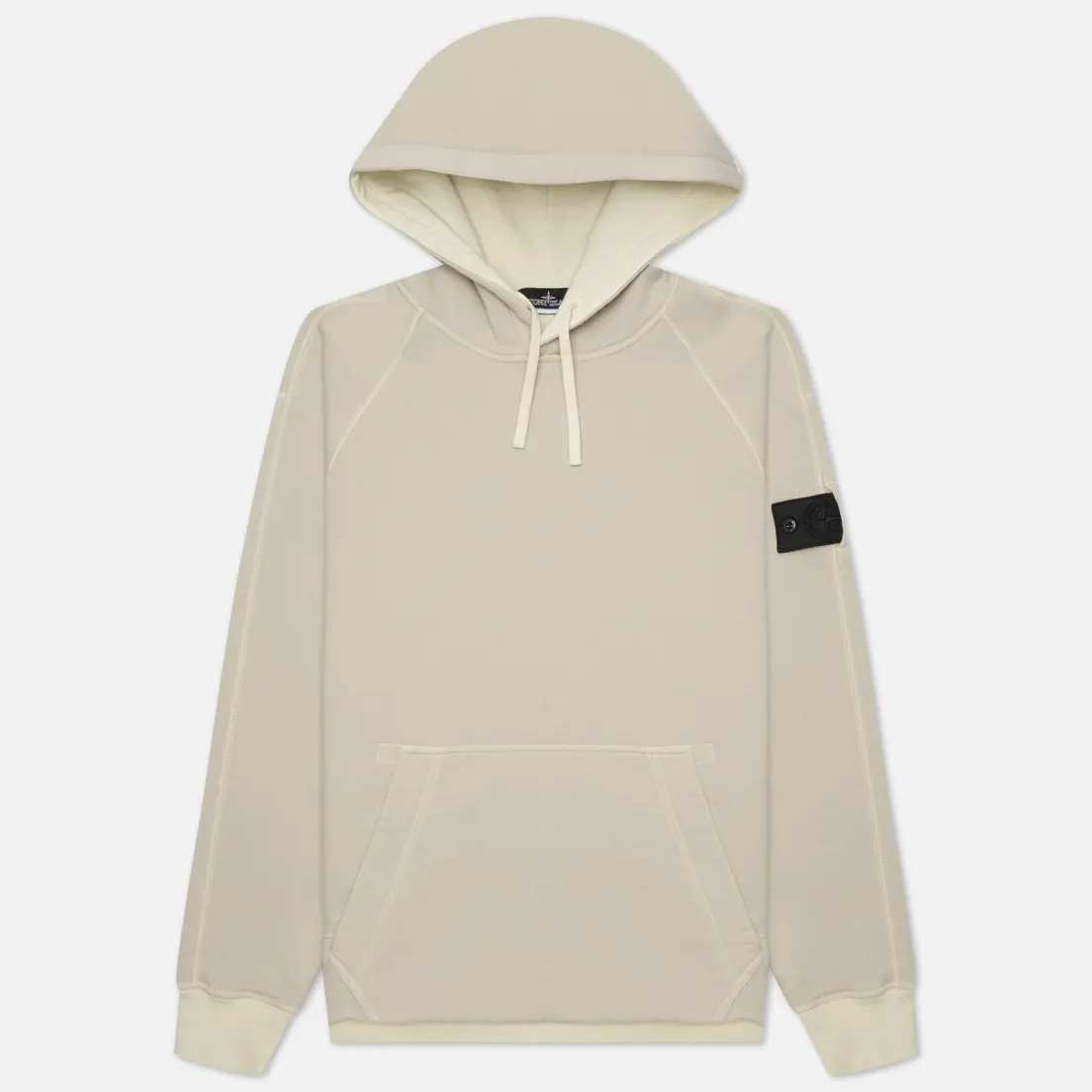 Stone Island Shadow Project Мужская толстовка Wool Cotton Felpa Garment Dyed Chapter 2