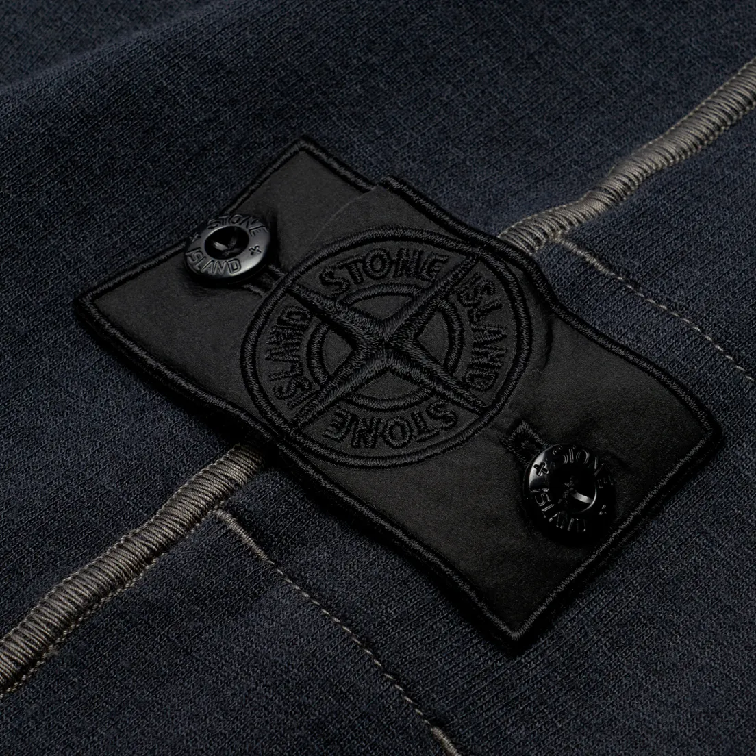 Stone Island Shadow Project Мужская толстовка Wool Cotton Felpa Garment Dyed Chapter 2