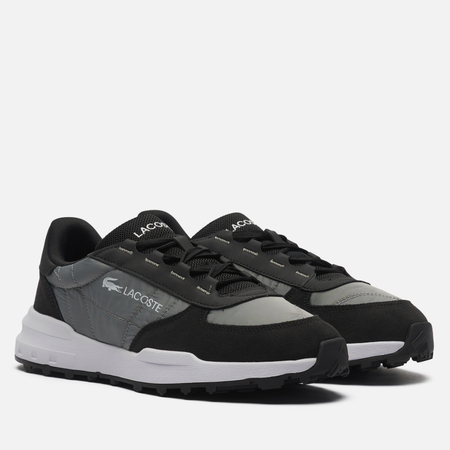 Мужские кроссовки Lacoste Elite Active Evo, цвет чёрный, размер 42.5 EU