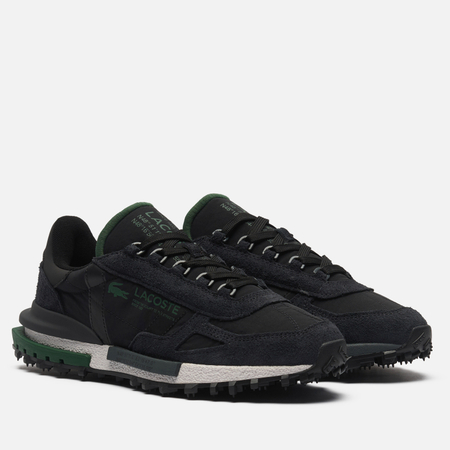 Мужские кроссовки Lacoste Elite Active, цвет чёрный, размер 44 EU