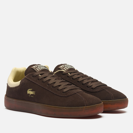 Мужские кроссовки Lacoste Baseshot, цвет коричневый, размер 46 EU