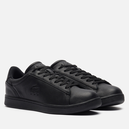 Мужские кроссовки Lacoste Carnaby Shield, цвет чёрный, размер 44.5 EU