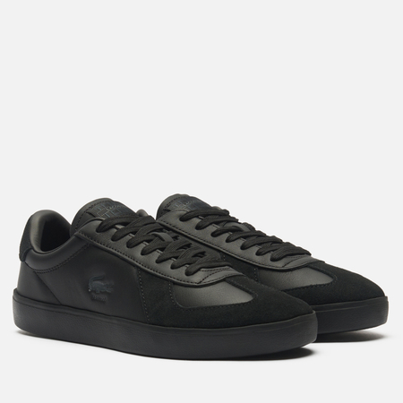 Мужские кроссовки Lacoste Baseshot Pro, цвет чёрный, размер 42.5 EU