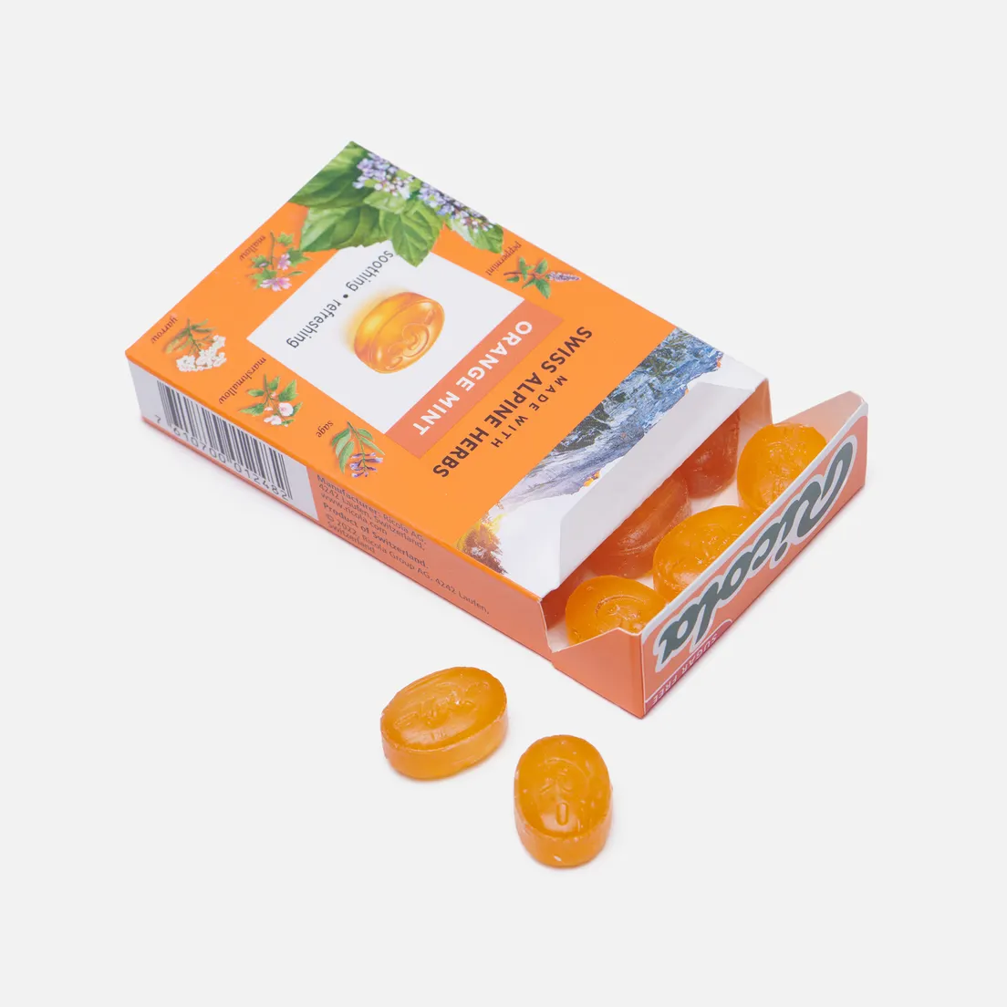 Ricola Леденцы Orange Mint