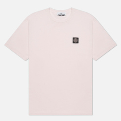 Мужская футболка Stone Island Small Logo Patch Pink