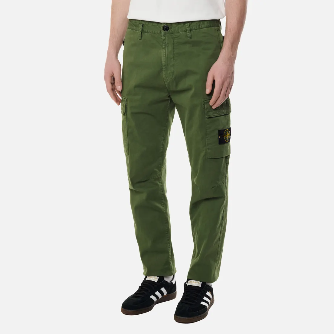 Stone Island Мужские брюки Stretch Broken Twill Garment Dyed Old Treatment