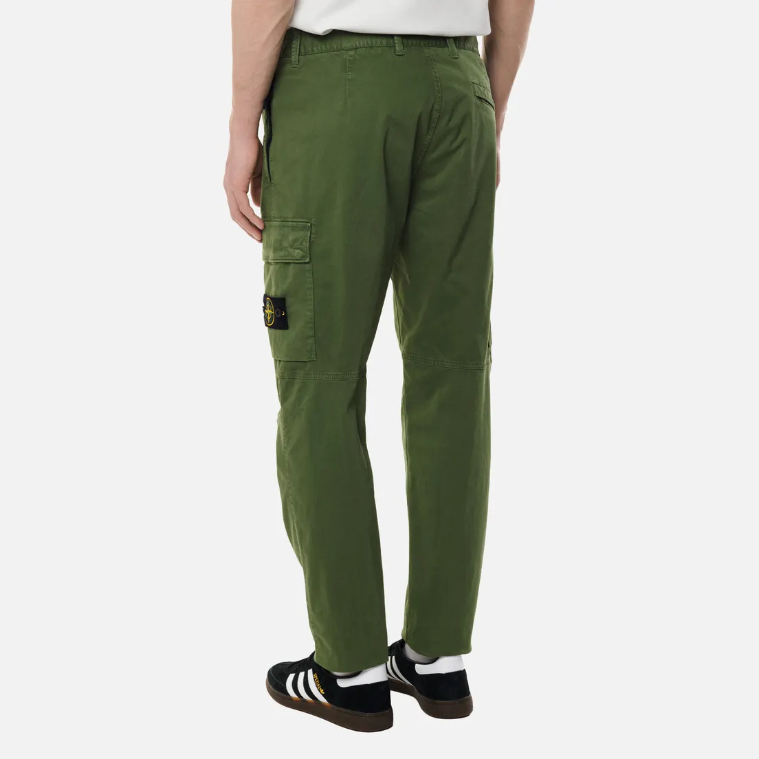 Stone Island Мужские брюки Stretch Broken Twill Garment Dyed Old Treatment