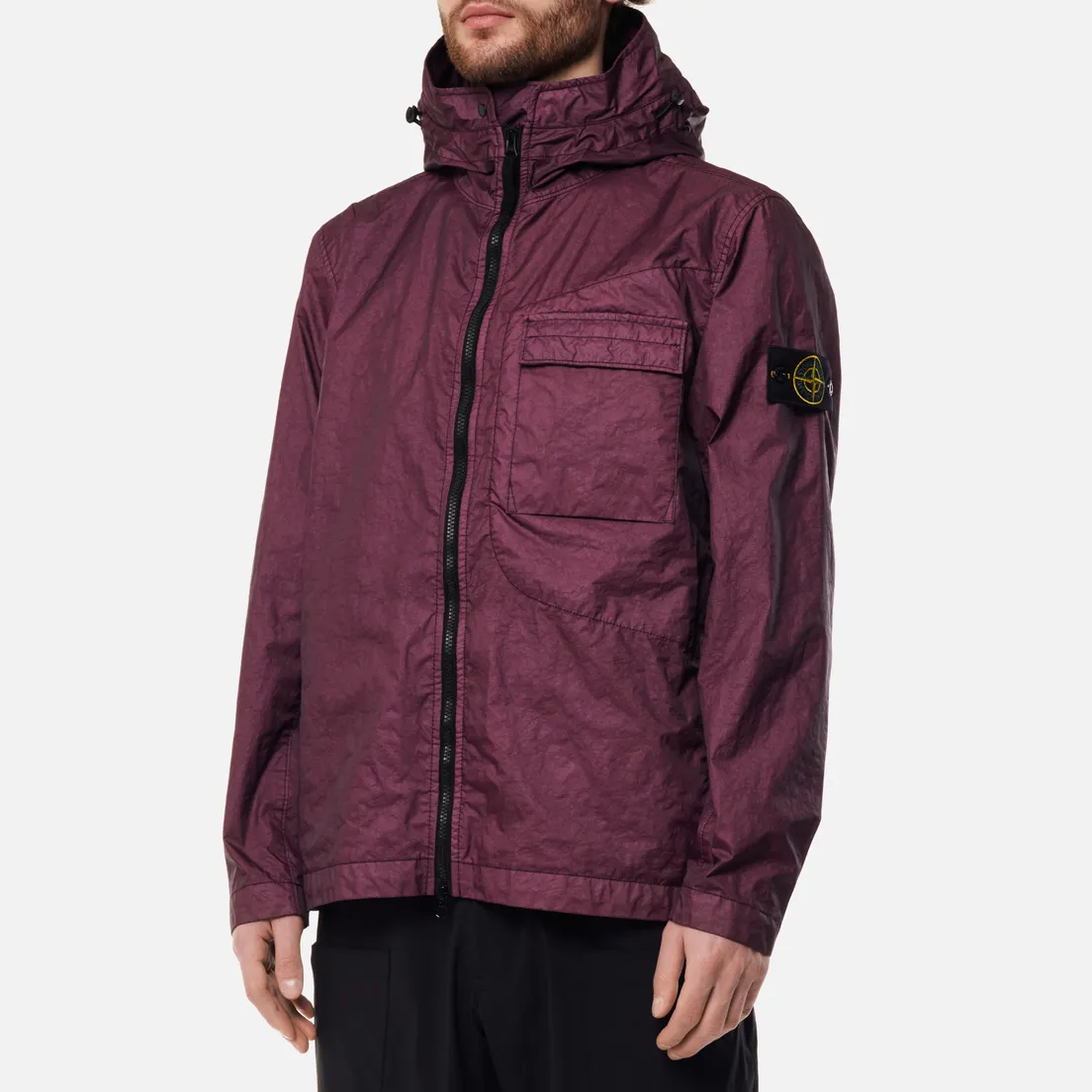 Stone Island Мужская куртка Membrana 3L TC Lightweight Hooded