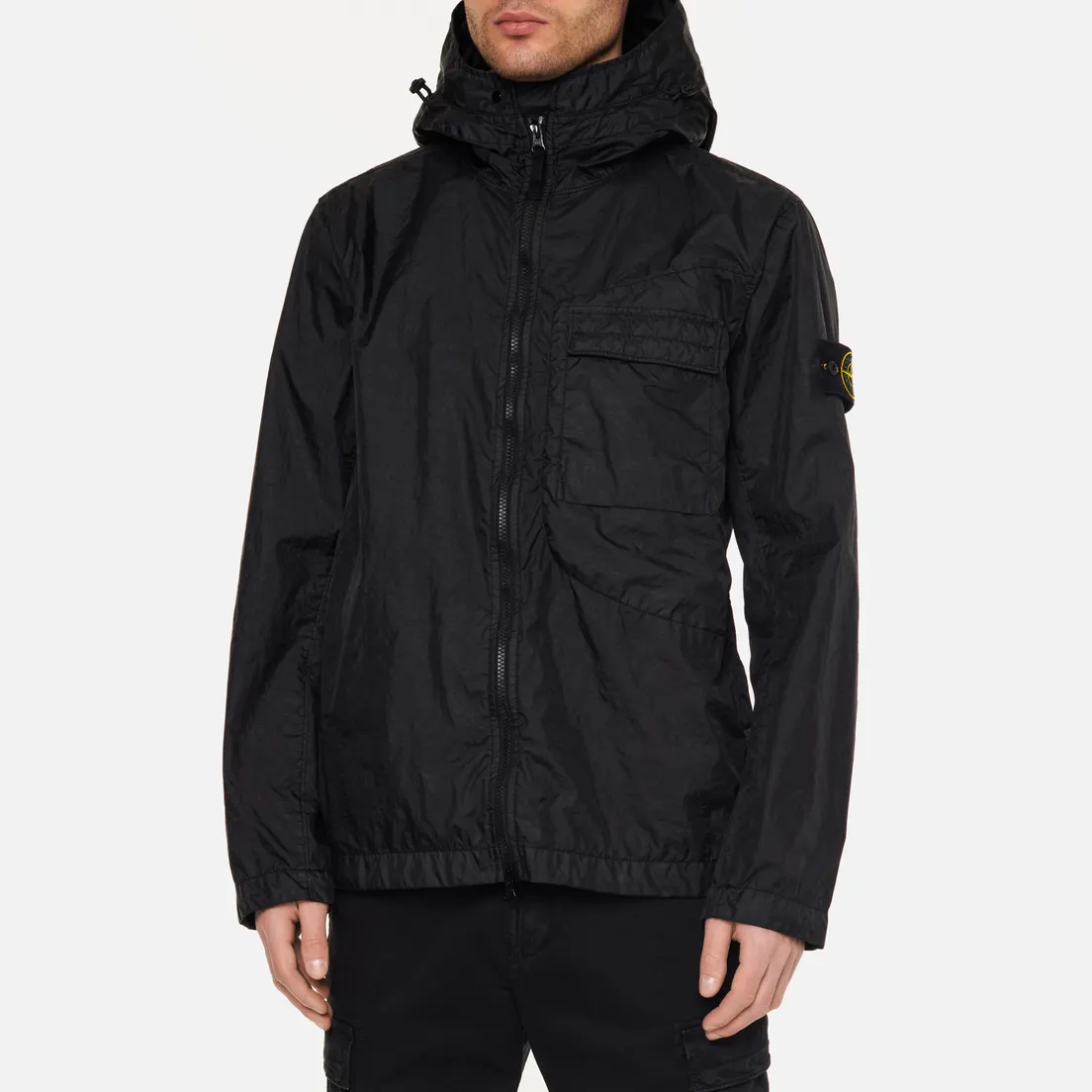 Stone Island Мужская куртка Membrana 3L TC Lightweight Hooded