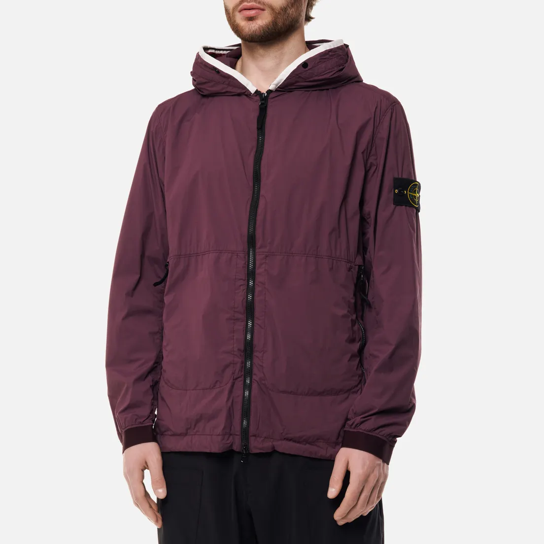Stone Island Мужская куртка Skin Touch Nylon-TC Garment Dyed