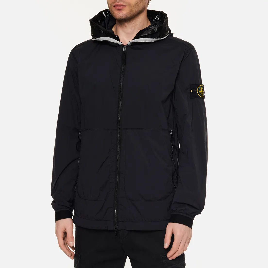 Stone Island Мужская куртка Skin Touch Nylon-TC Garment Dyed