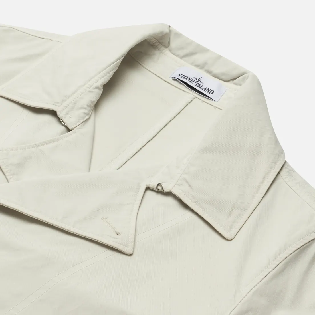 Stone Island Мужской тренчкот Nylon Cotton Batavia 2/2-TC Garment Dyed