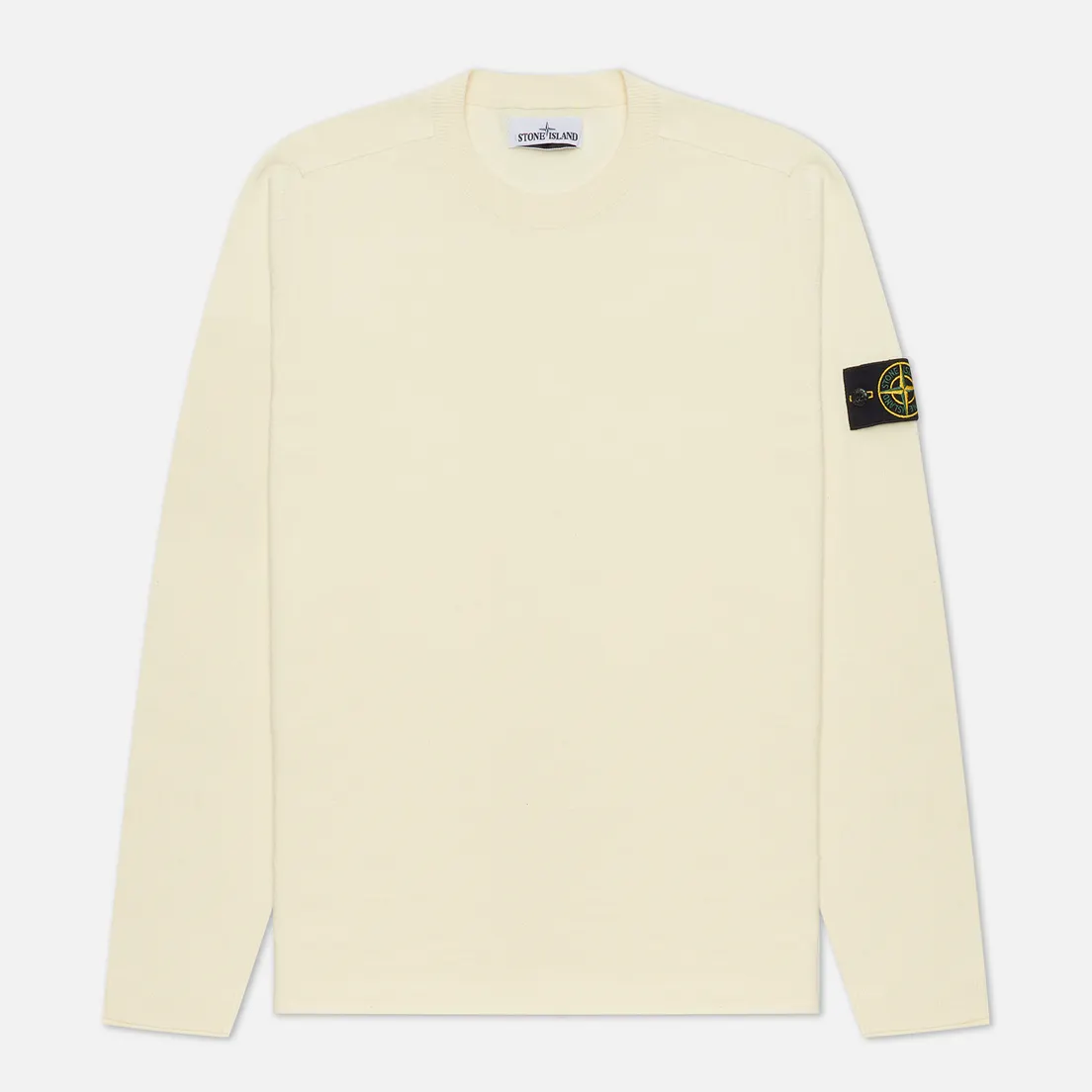 Stone Island Мужской свитер Basic Crew Neck Cotton Knit