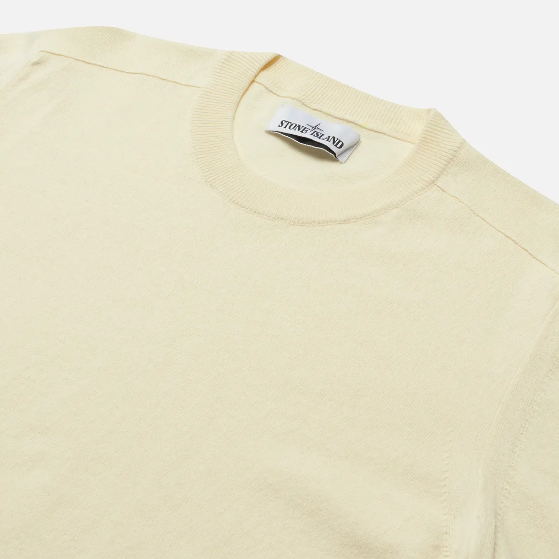 Stone Island Мужской свитер Basic Crew Neck Cotton Knit