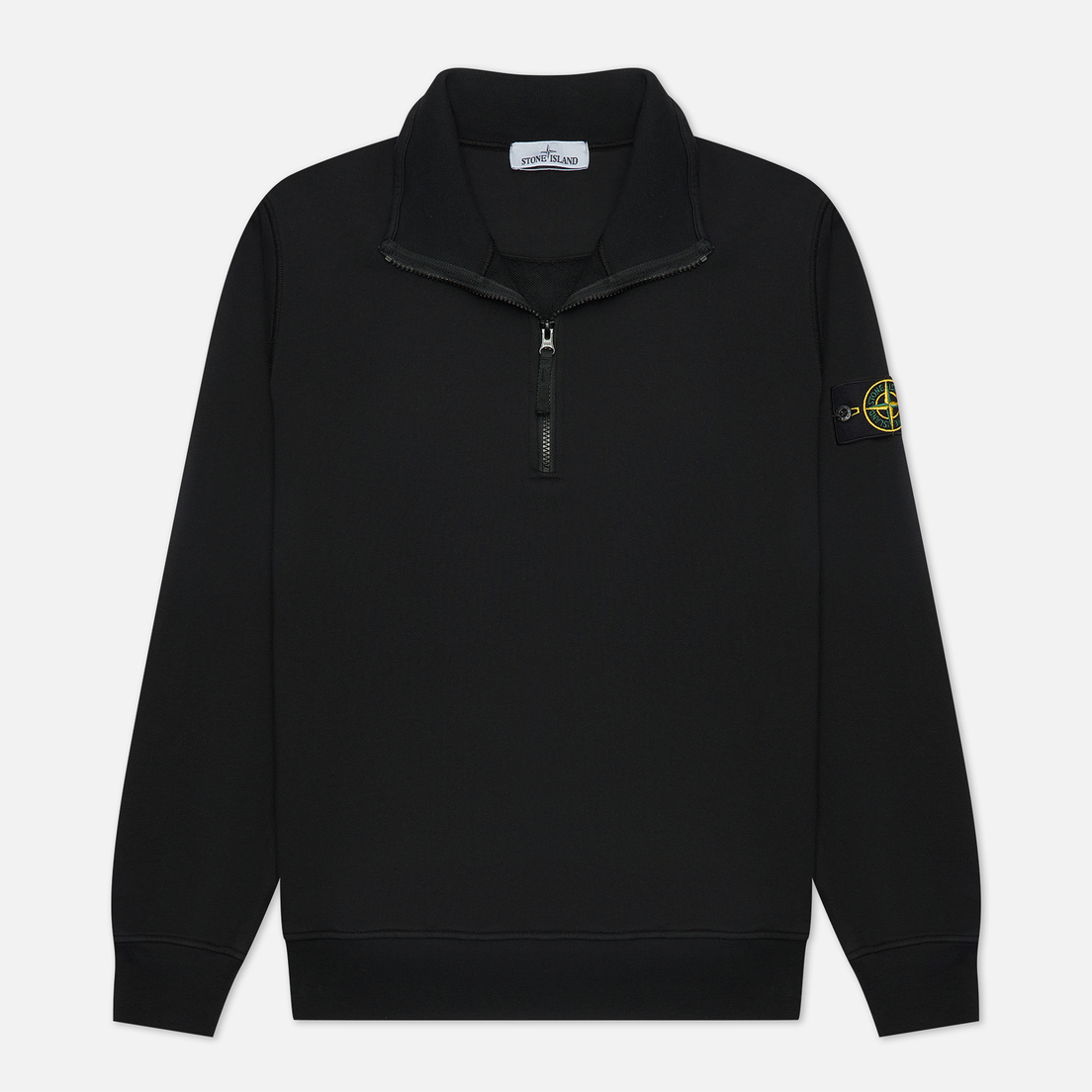 Half zip sweatshirt stone island sale