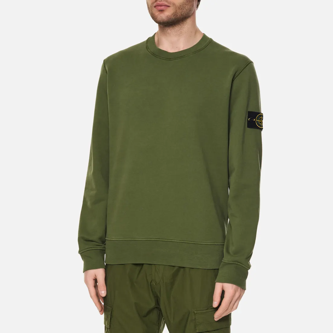 Stone Island Мужская толстовка Classic Fleece Crew Neck