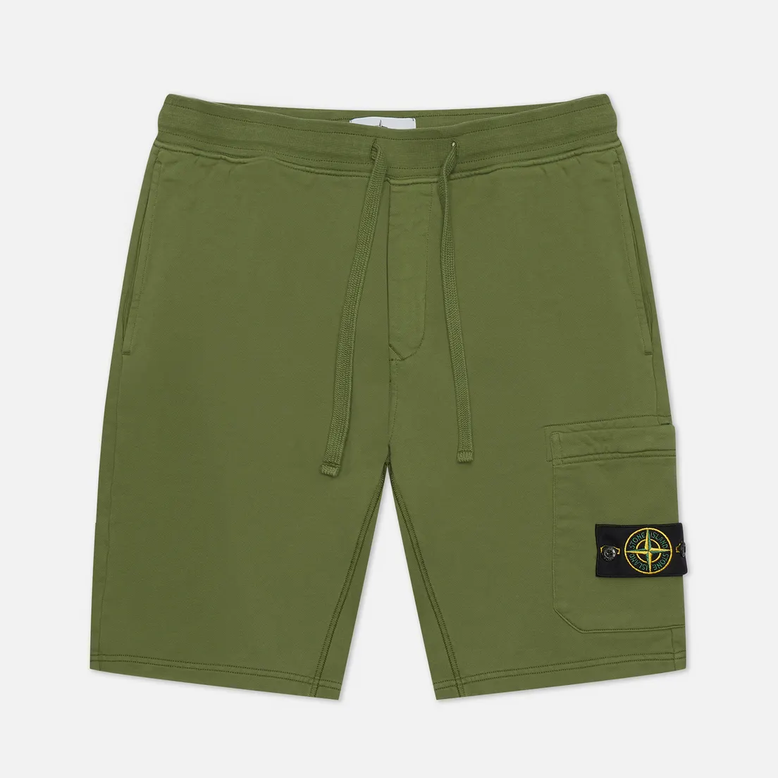 Stone Island Мужские шорты Bermuda Garment Dyed Cotton Fleece