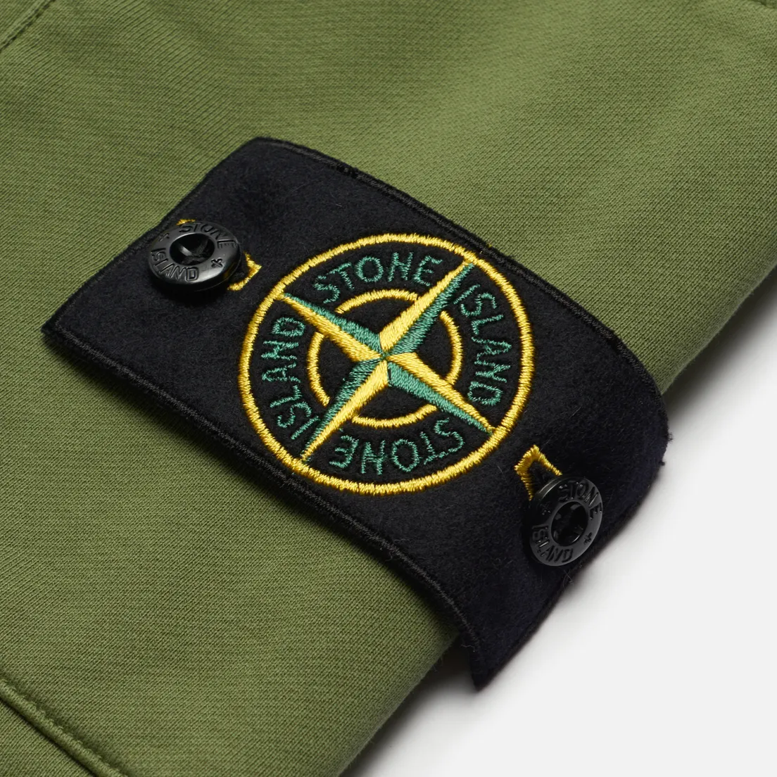 Stone Island Мужские шорты Bermuda Garment Dyed Cotton Fleece