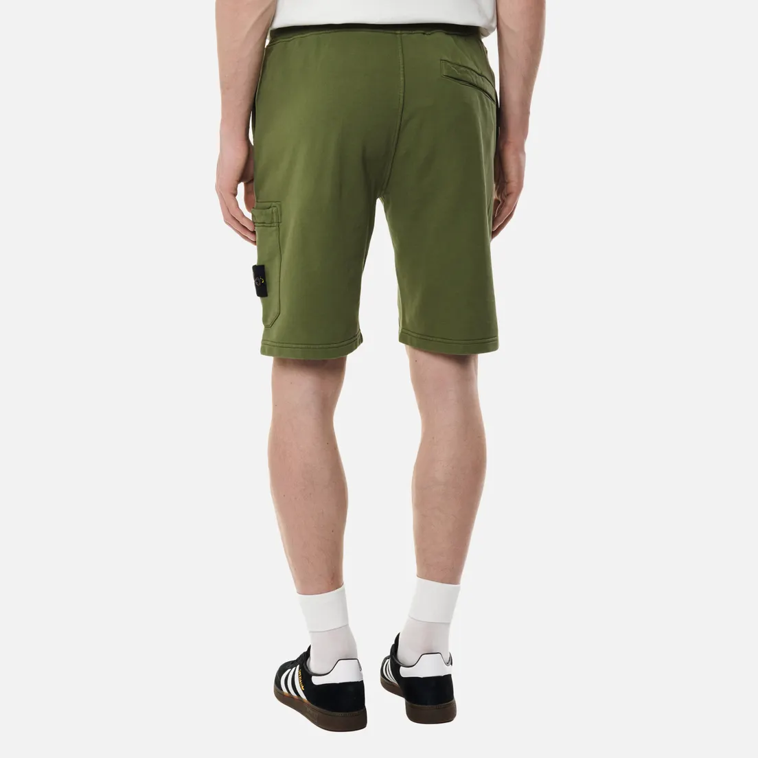 Stone Island Мужские шорты Bermuda Garment Dyed Cotton Fleece