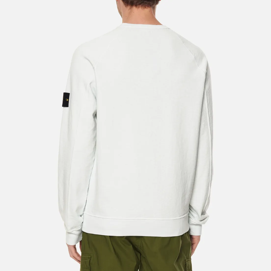 Stone Island Мужская толстовка Classic Crew Neck Garment Dyed OLD